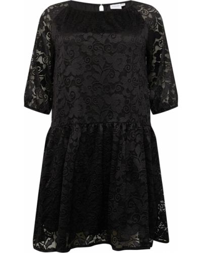 Вечерна рокля Vila Curve черно