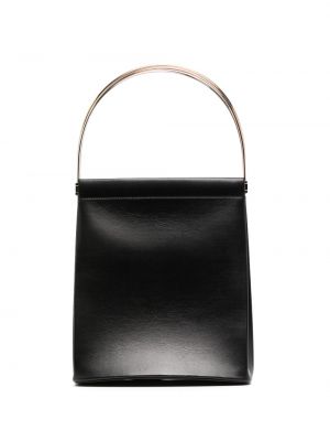 Kožená nákupná taška Cartier čierna