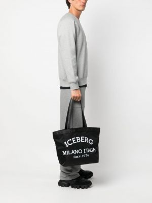 Shopper handtasche mit print Iceberg