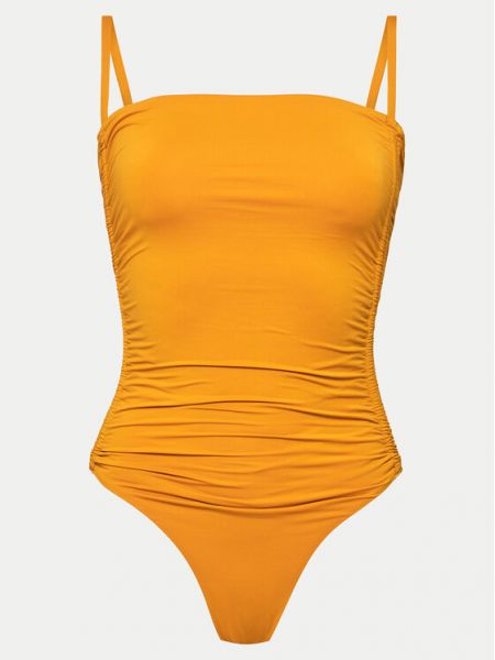 Vientisas maudymosi kostiumėlis United Colors Of Benetton geltona