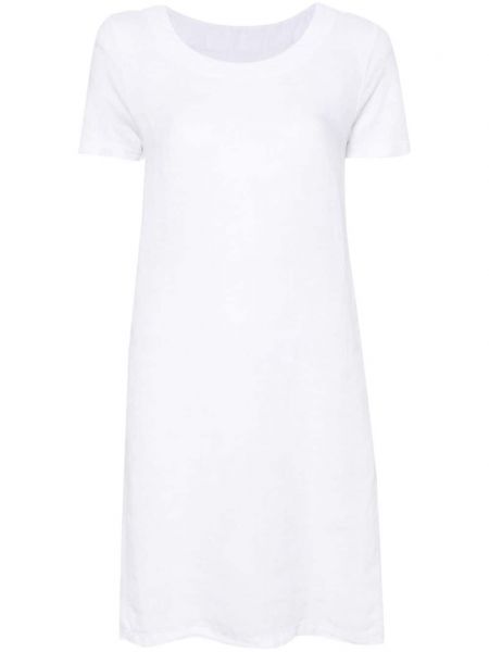 Ленена мини рокля 120% Lino бяло
