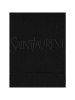 Sudadera con capucha Saint Laurent negro