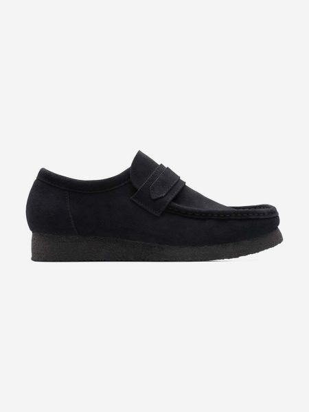 Pantofi loafer din piele Clarks Originals negru