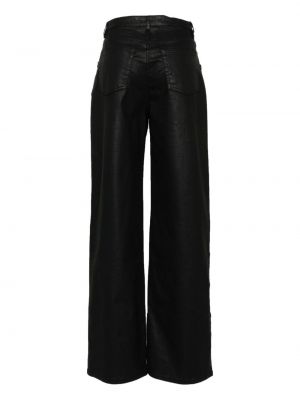 High waist jeans ausgestellt 3x1 schwarz