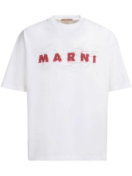 T-shirt Marni hvid