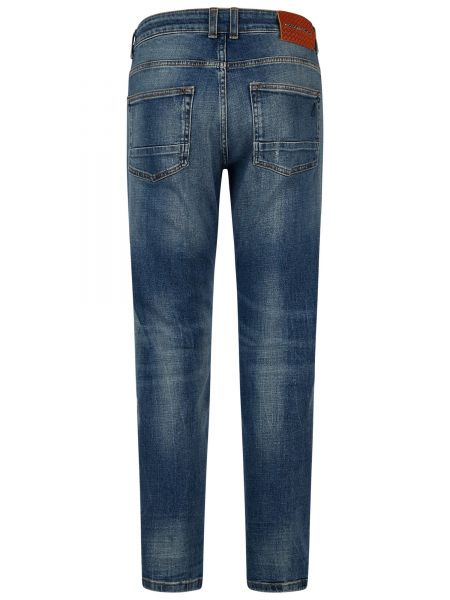 Jeans skinny Goldgarn bleu