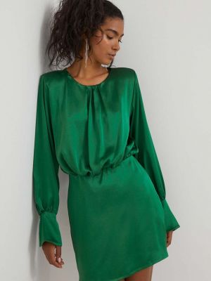 Зеленое платье мини Artigli