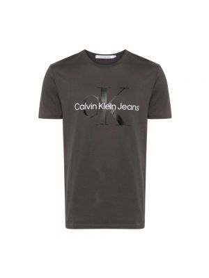 Koszulka Calvin Klein Jeans szara