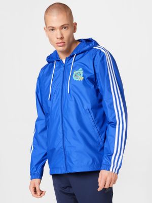 Τζιν μπουφάν Adidas Originals μπλε