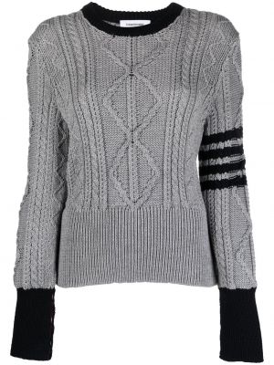 Pruhovaný pulovr Thom Browne