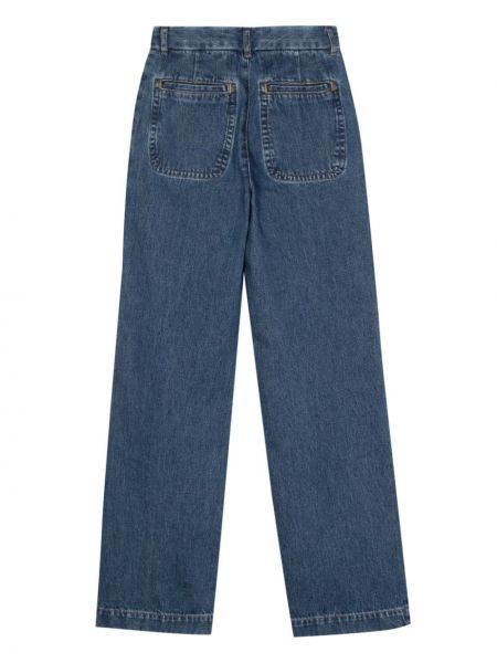 Straight jeans aus baumwoll A.p.c. blau