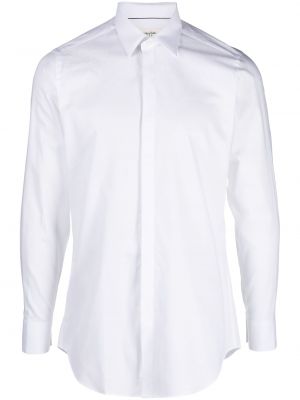 Памучна риза Tintoria Mattei бяло