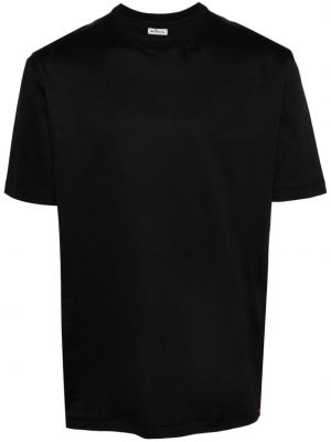Bavlnené tričko Kiton čierna