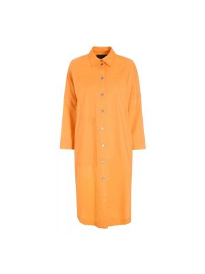 Sukienka koszulowa Bitte Kai Rand pomarańczowa