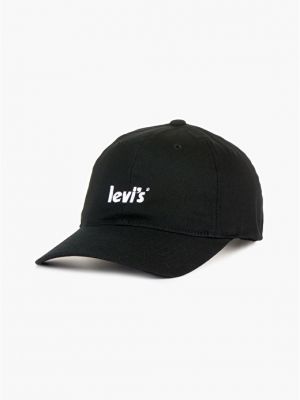 Черная мужская кепка Levis