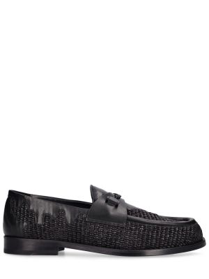 Pantofi loafer din piele Hyusto negru