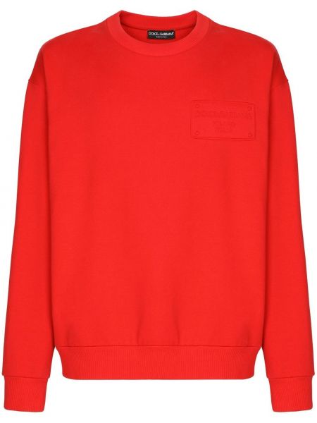 Пуловер Dolce & Gabbana червено