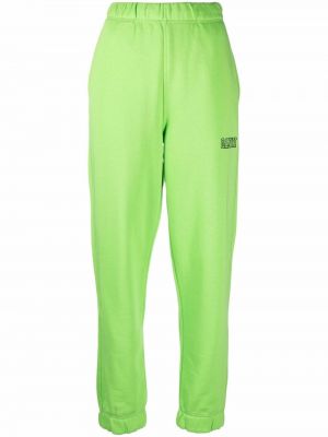 Pantalones de chándal Ganni verde