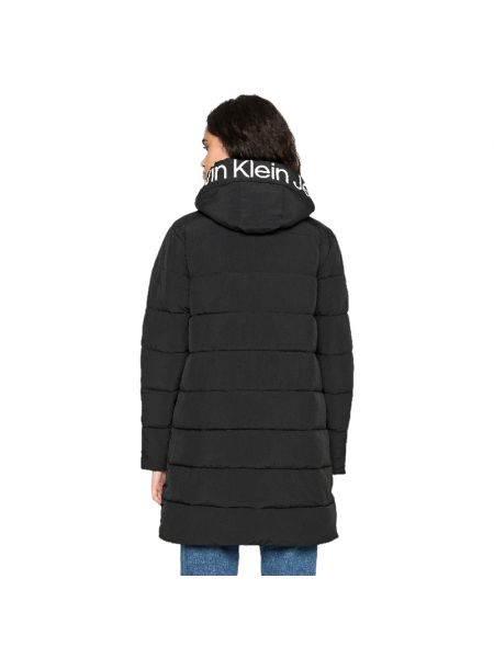 Утепленная джинсовая куртка Calvin Klein черная
