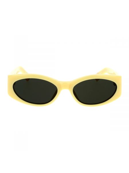 Okulary przeciwsłoneczne Jacquemus żółte