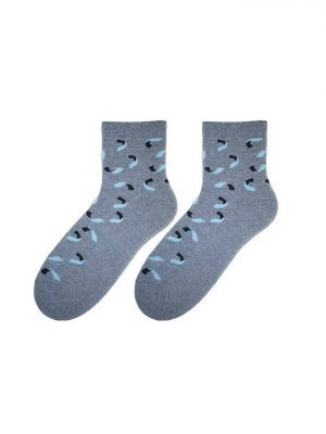 Melanžové ponožky Bratex šedé