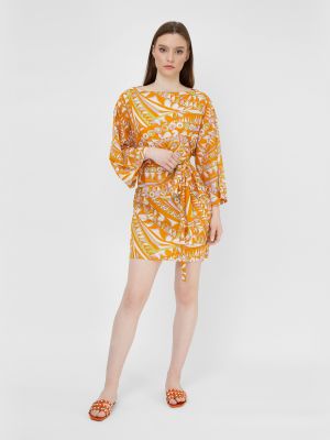 Сукня з принтом Emilio Pucci, помаранчеве