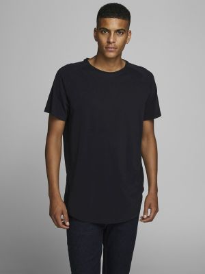 Camiseta slim fit Jack & Jones negro