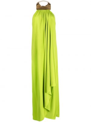 Коктейлна рокля Michael Kors Collection зелено