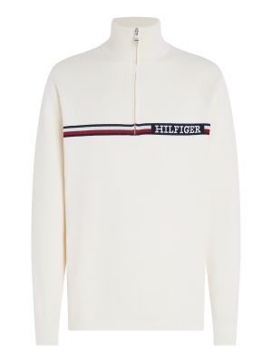Pull col roulé Tommy Hilfiger beige