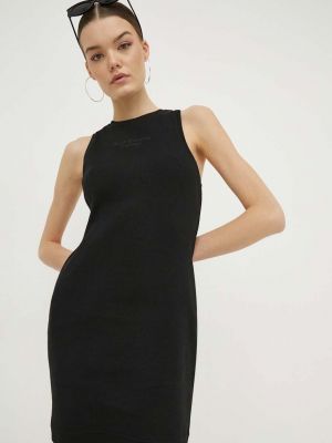 Czarna sukienka mini dopasowana Juicy Couture