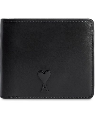 Kožená peněženka Ami Paris černá