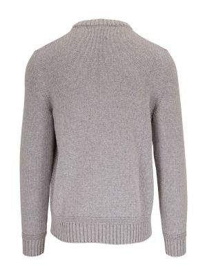 Pullover mit rundem ausschnitt Isaia grau