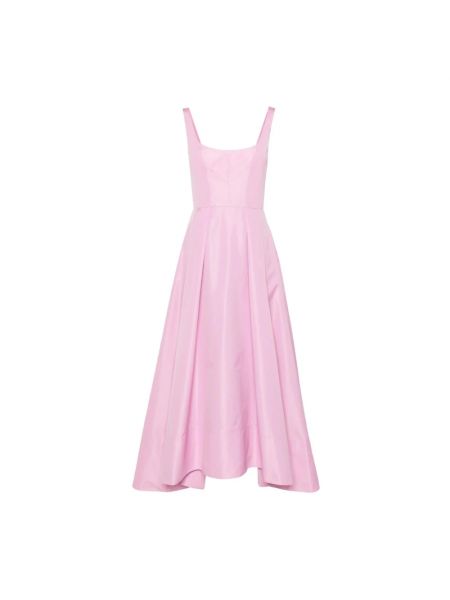 Sukienka długa bez rękawów Pinko różowa