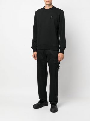 Sweatshirt mit rundhalsausschnitt Woolrich schwarz
