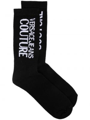 Κάλτσες Versace Jeans Couture μαύρο