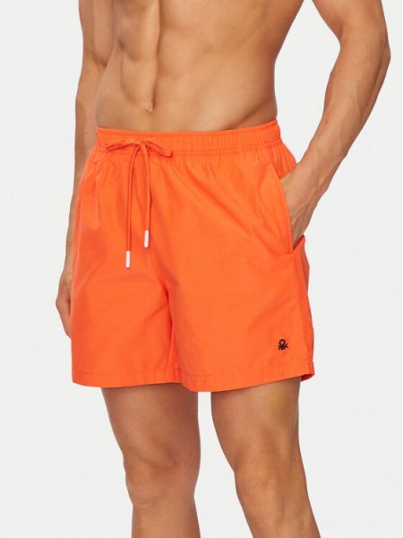 Pantaloni scurți United Colors Of Benetton portocaliu