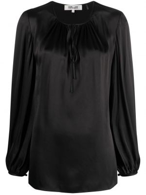 Блуза Dvf Diane Von Furstenberg черно