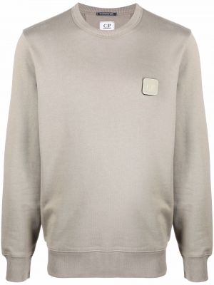 Trykt bomull sweatshirt C.p. Company grønn