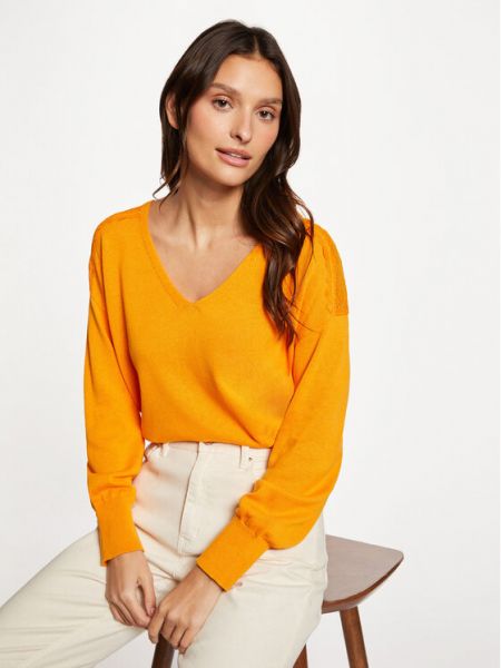 Пуловер Morgan оранжево
