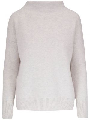 Кашмирен пуловер Vince бяло