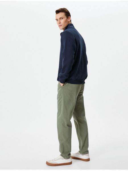Памучни панталон с джобове Koton