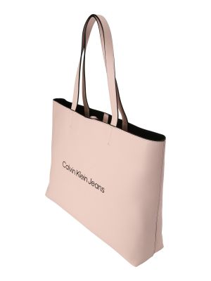 Borsa shopper Calvin Klein Jeans rosa