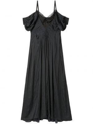 Φόρεμα με δαντέλα Az Factory μαύρο