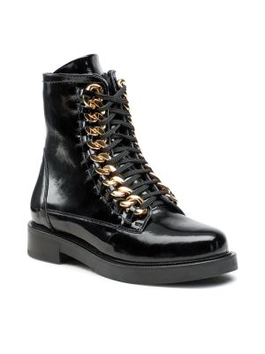 Členkové topánky Simen čierna