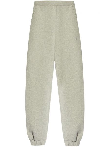 Pantalon de joggings en coton The Attico gris