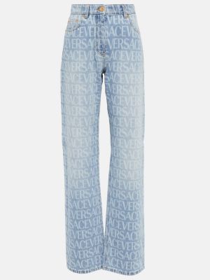 Voľné džínsy Versace modrá