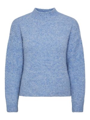 Pullover Pieces blå