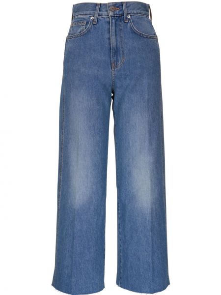 High waist jeans ausgestellt Veronica Beard blau