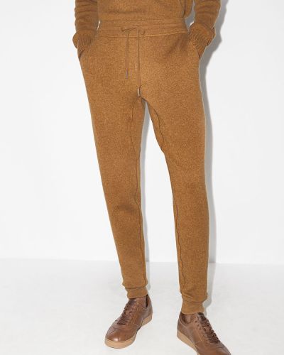 Pantalones de chándal con cordones Tom Ford marrón