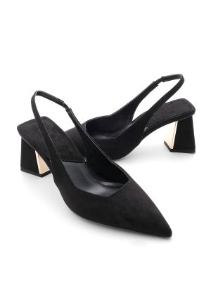 Полуотворени обувки Marjin черно